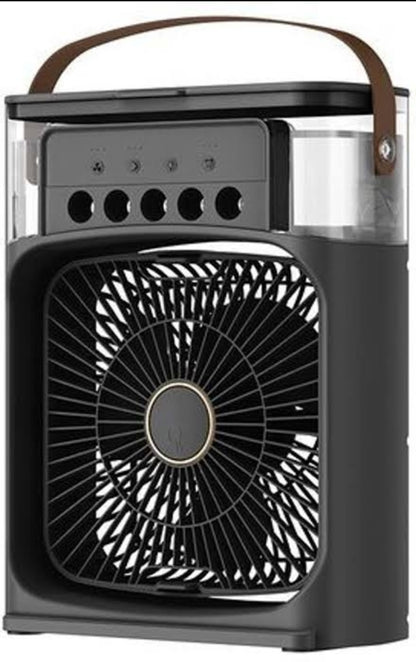 3 In 1 Air Humidifier Cooling USB Fan LED Night Light Water Mist Fun Humidification Fan Spray Electric Fan